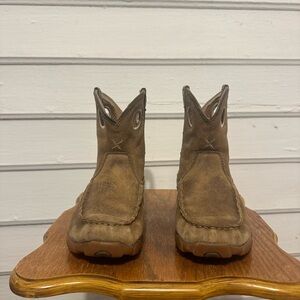 Kids Twisted X Brown Leather Boots